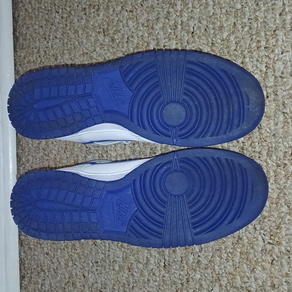 Nike Dunk High White/Concord. Men's 8, Womans 9 1/2 - Picture 5 of 8